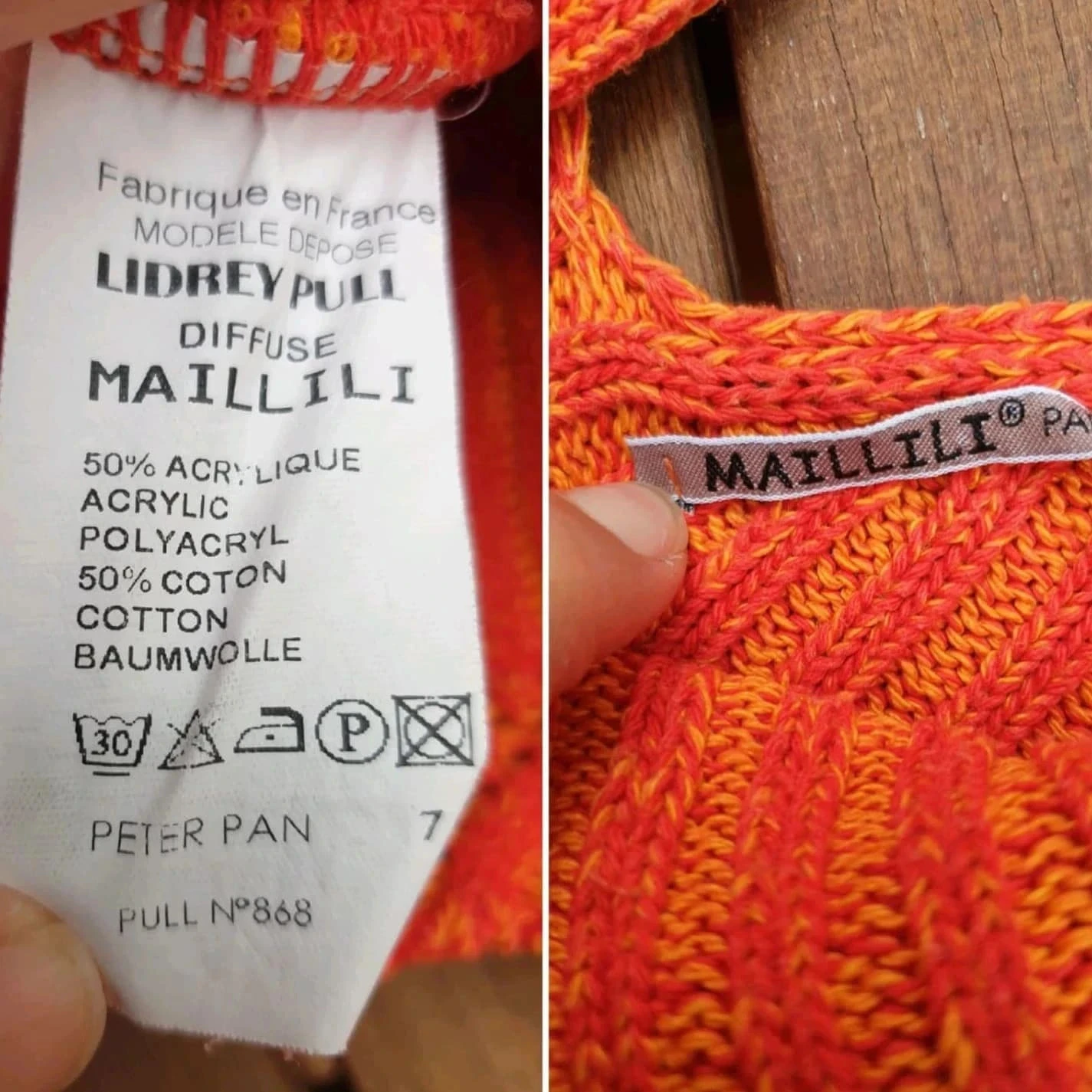 Suéter pequeño talla única de los años 2000 – photo 5